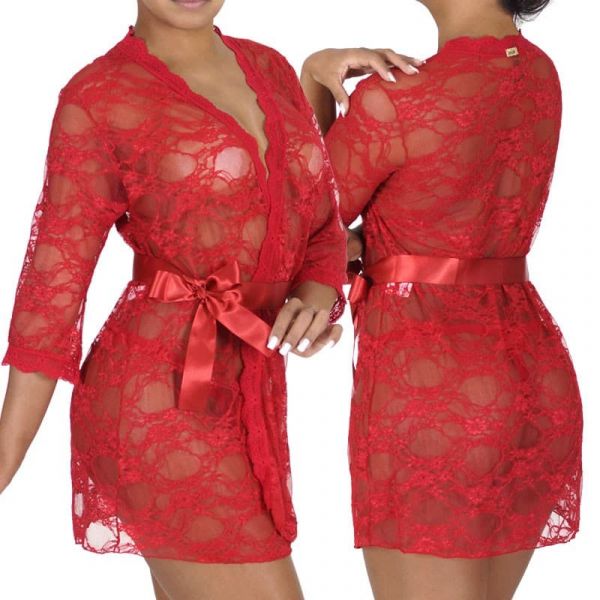 Robe Renda com Tanga Florença