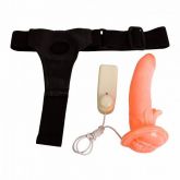 *Capa Peniana com Cinta, Suporte e Vibrador Ultra Passionate