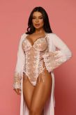 Body Anastácia em Tule Bordado