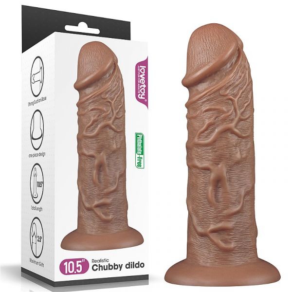 Pênis Realístico - Chubby Dildo - Lovetoy