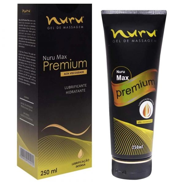 Nuru 250ml Max Premium Alta Viscosidade