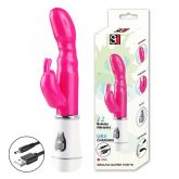 Vibrador Recarregável Duplo Estímulo