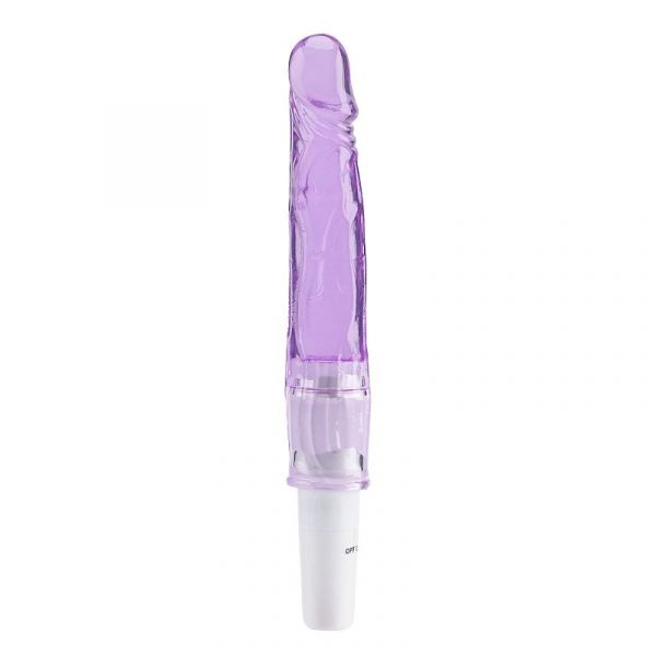 *Vibrador Jelly com Vibro 12,5 x 3 cm