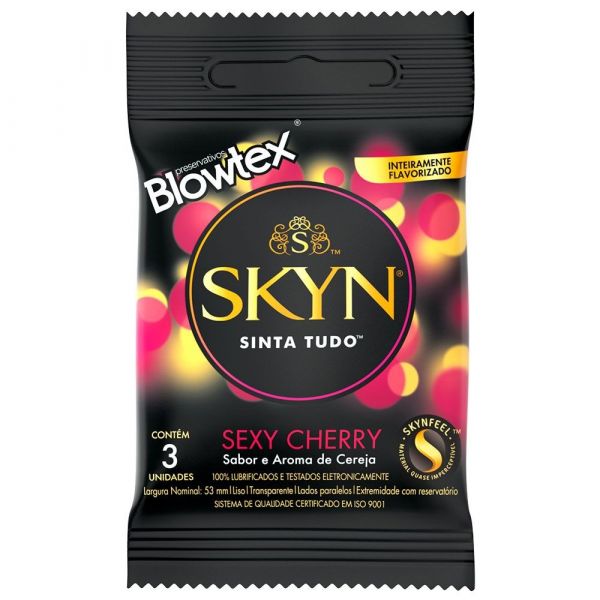 Preservativo Skyn Sexy Cherry Extra fino