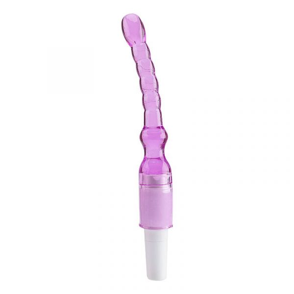 *Plug Anal com Vibro Estimulator em Jelly - 17 cm
