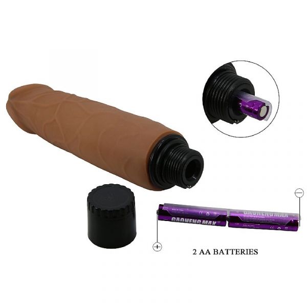 Prótese Realística Dupla Camada com Vibrador - Waldorf