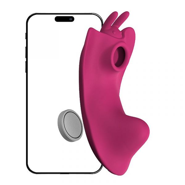 Vibrador de Calcinha Recarregável - À Longa Distância - APP