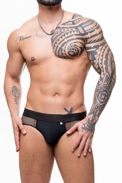 Jockstrap Suplex com Arrastão Aberto Atrás