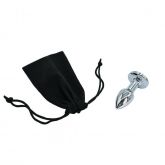 Plug PP Metal Mini Cromado Cônico