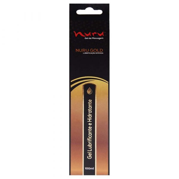 *Nuru Gold 100 ml Gel Lubrificante com hidratante