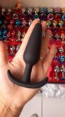 Plug Anal em silicone 12,3 x 3,1cm