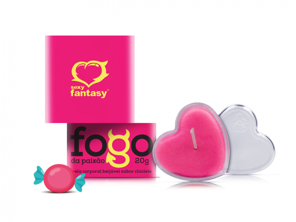 Velas Beijáveis Fogo da Paixão 20 g