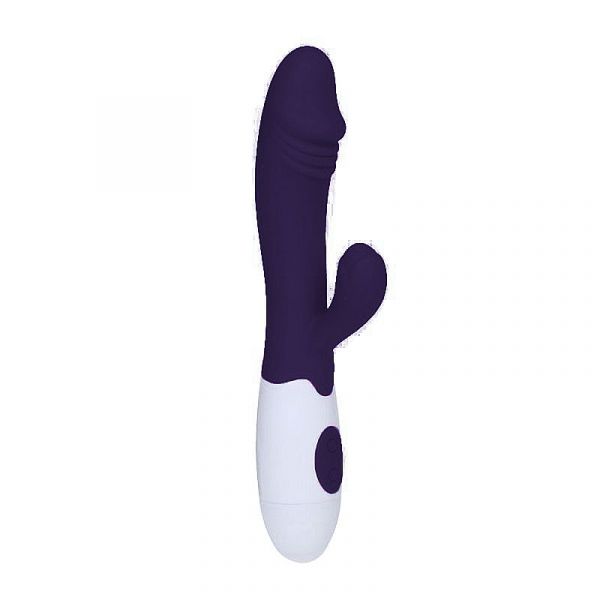 Vibrador Duplo Estimulo Ponto G e Clitóris Snappy - 30 Vibrações