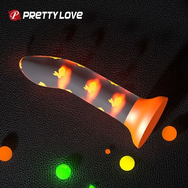 *Protese  com Ventosa Brilha no Escuro - Magical Night - Pretty Love