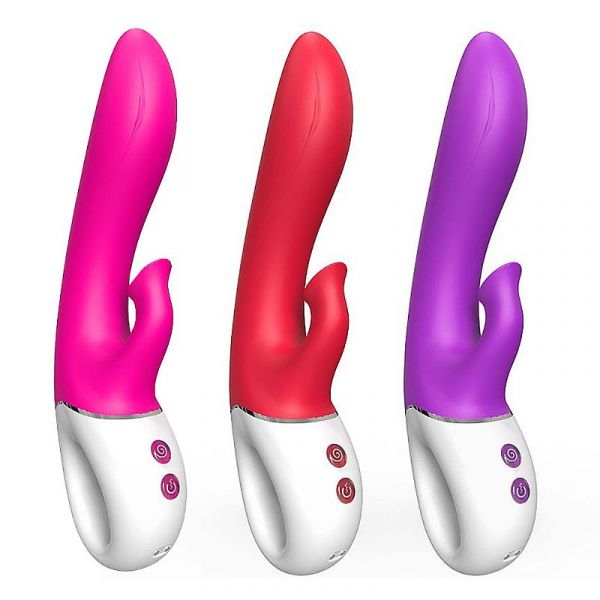 Vibrador Duplo Estímulo com Sucção - Dew - S-Hande