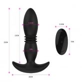 *Plug Anal com Vibrador Vai e Vem