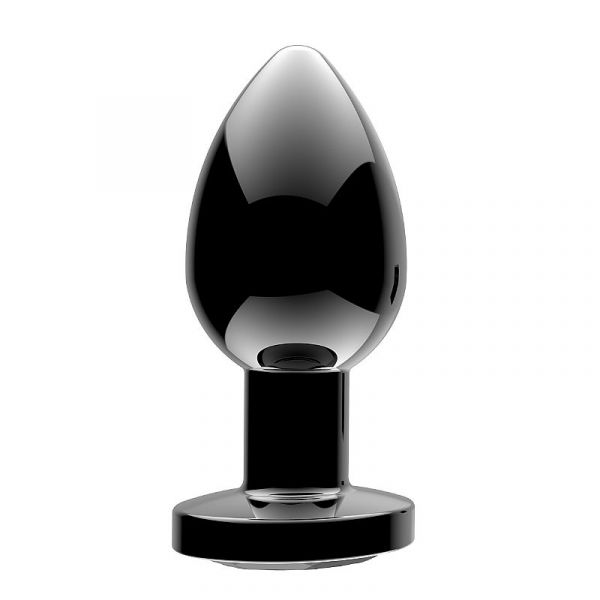 Plug Metal com Vibrador e Controle Remoto Tam M