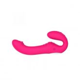 Vibrador Dupla Penetração Strapless - Recarregável - NV TOYS