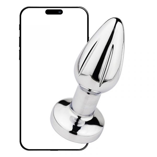 Plug Anal com Vibrador - À Longa Distância - APP