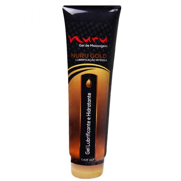 *Nuru Gold 100 ml Gel Lubrificante com hidratante