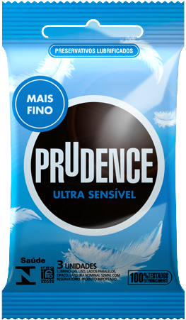 Preservativo Prudence Ultra Sensível 3 Unidades
