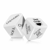 Dado Jogo Cubo do Amor Hot com 2 Unidades