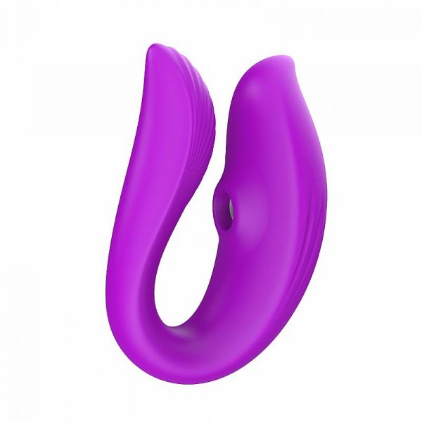 Vibrador de Casal com Pulsação - À Longa distância