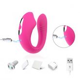 Vibrador de Casal com Pulsação Controle Remoto