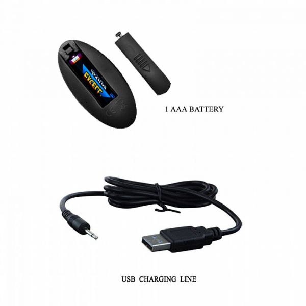 Plug Com Controle Vibra Sobe e Desce e Ventosa