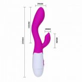 Vibrador Duplo Estímulo Ponto G e Clitóris Brighty - 30 Níveis de Vibração