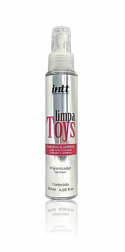 Limpa Toys Higienizador Liquido Para Limpeza de Sex Toys 120ML