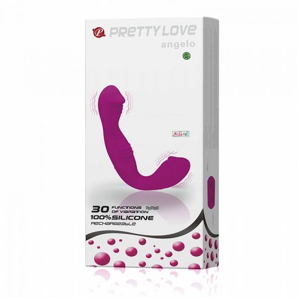 Vibrador Dupla Penetração Strapless Pretty Love Angelo