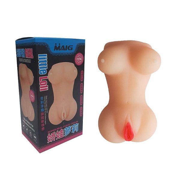 Masturbador Mini Corpo com Vagina