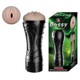 Lanterna Vagina em Cyberskin com Vibrador - Mini Lanterna