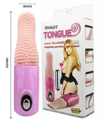 Vibrador em Formato de Língua Tongue Massager - Baile