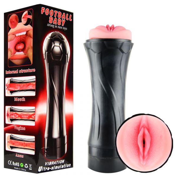 Lanterna Vagina com Vibração Football