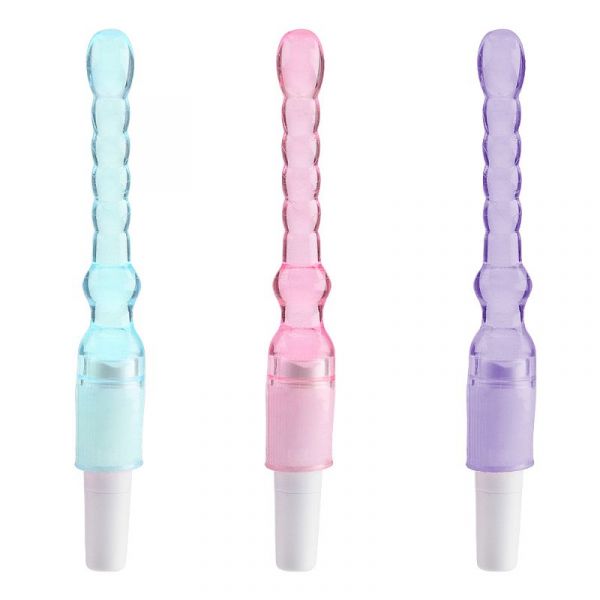 *Plug em Jelly com Vibro - 17 cm