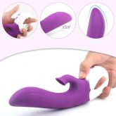 Vibrador Duplo Estímulo com Sucção - Dew - S-Hande