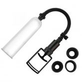 Bomba Manual Manual 6 - 3 Anéis de Silicone e 1 Forma de Vagina