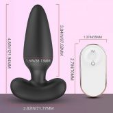 Plug Anal Vibro Controle - Albert-RCT - S-Hande