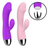 Vibrador Duplo Estimulo - Recarregável