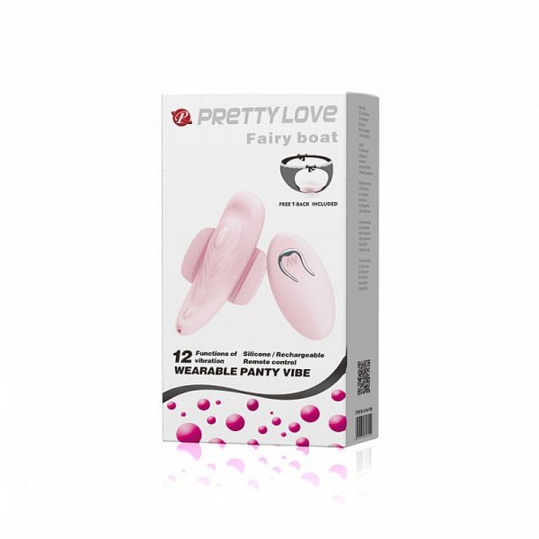 Vibrador de Calcinha com Controle - Fairy Boat