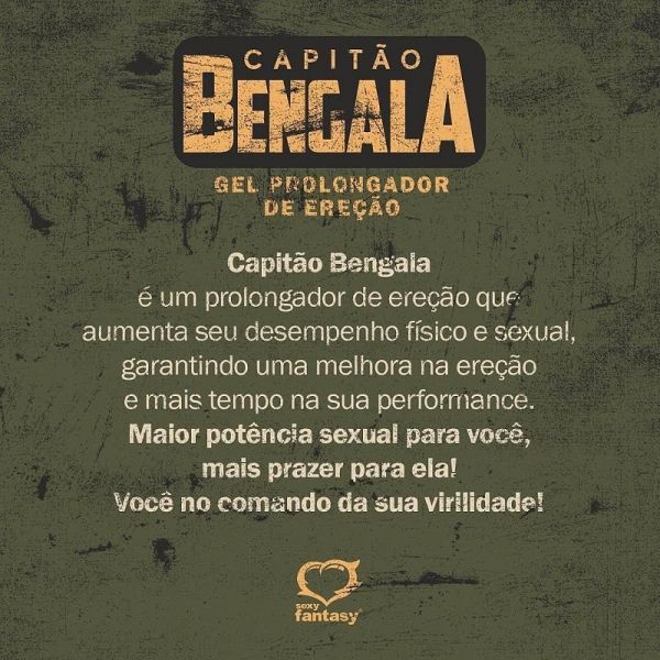 Prolongador Ereção Capitão Bengala