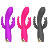 Vibrador Triplo Estímulos Recarregável - 3 em 1