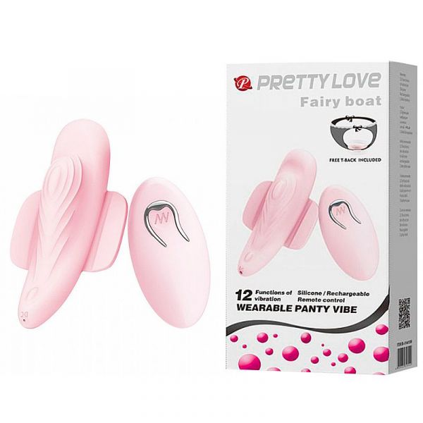 Vibrador de Calcinha com Controle - Fairy Boat