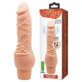*Prótese 19,5 x 3,8 cm Realístico com Vibro em Silicone