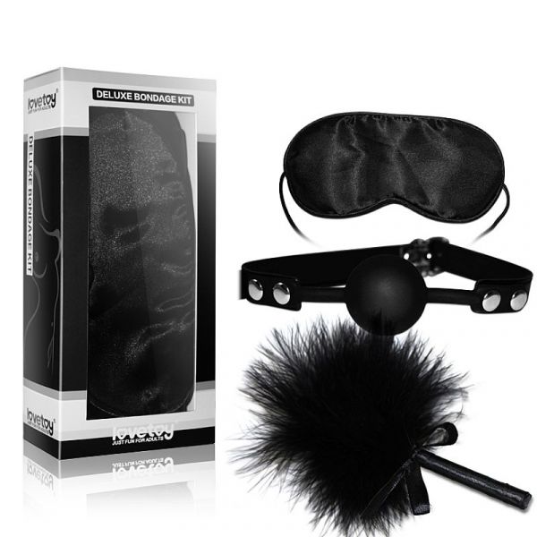 Kit Bondage Luxo 2 - 3 Peças - Lovetoy