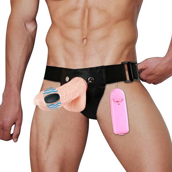 Capa Rigida Ponta Levemente Maciça com Cinta - Wear Pênis
