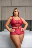 Baby Doll Cropped e Short Plus Size