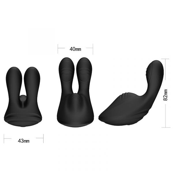 Vibrador de Calcinha Formato de coelho via APP - À Longa Distância